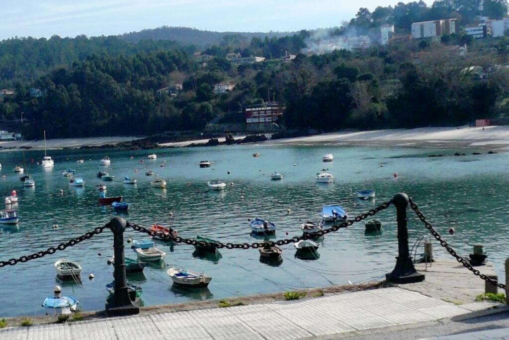 Piso Vistas Al Mar 2. Playa Aguete. Rias Baixas Daire Marín Dış mekan fotoğraf