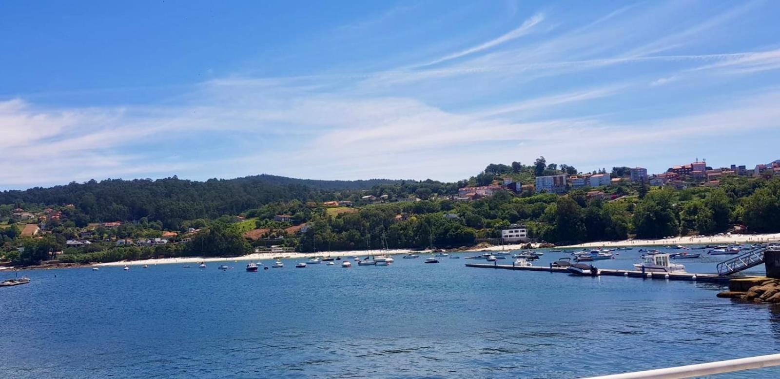 Piso Vistas Al Mar 2. Playa Aguete. Rias Baixas Daire Marín Dış mekan fotoğraf