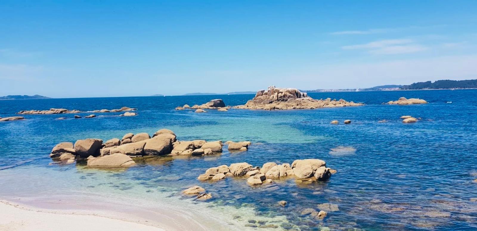Piso Vistas Al Mar 2. Playa Aguete. Rias Baixas Daire Marín Dış mekan fotoğraf